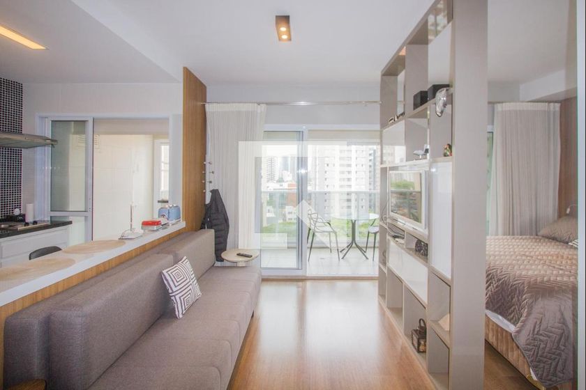 Apartamento à Venda - Brooklin, 1 Quarto,  49 m2