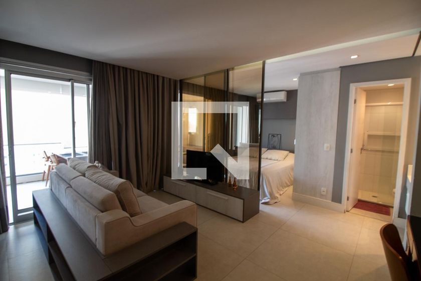 Apartamento à Venda - Brooklin, 1 Quarto,  52 m2