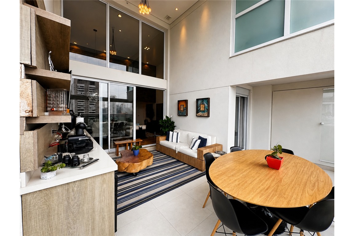 Apartamento NY Penthouse Brooklin com 185m², 3 quartos e 3 vagas.