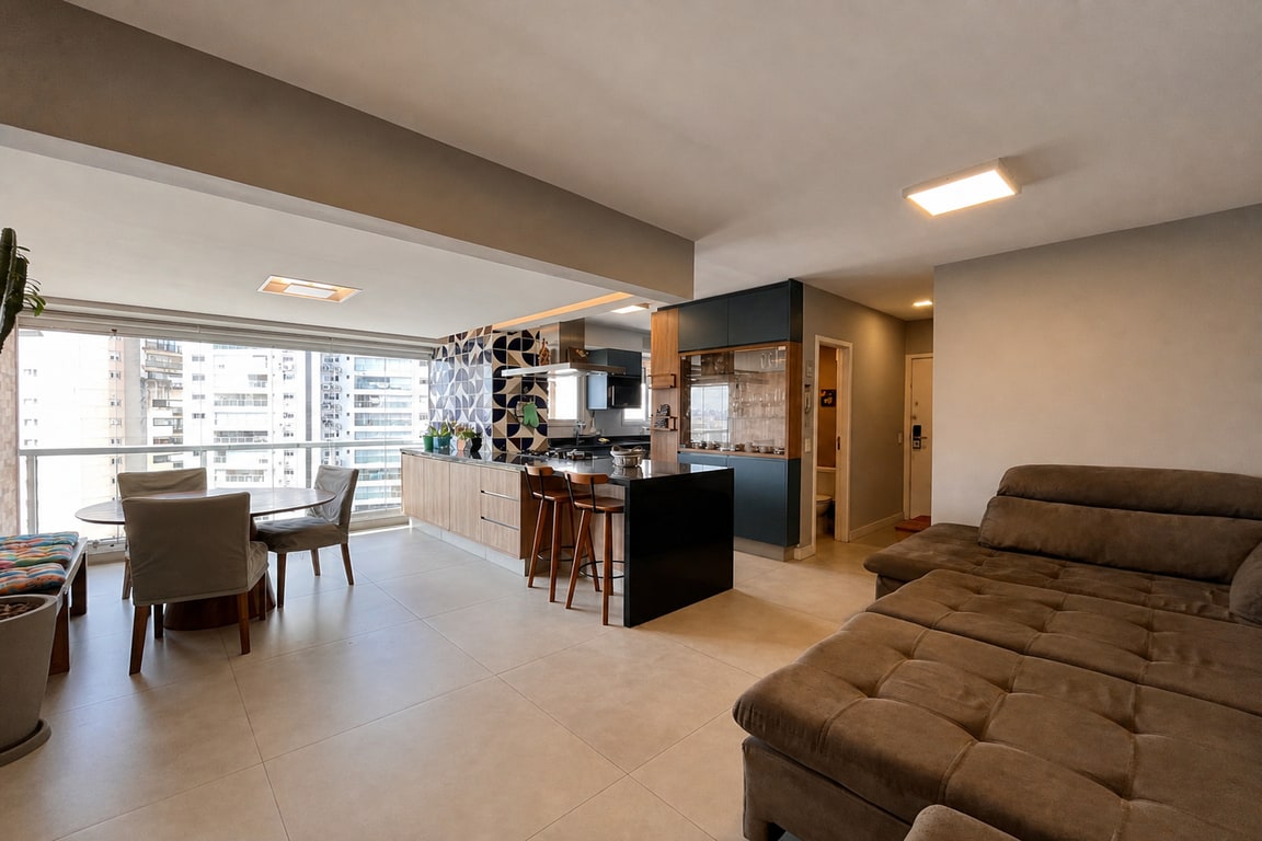 Apartamento à venda com 77m², 2 quartos e 2 vagas