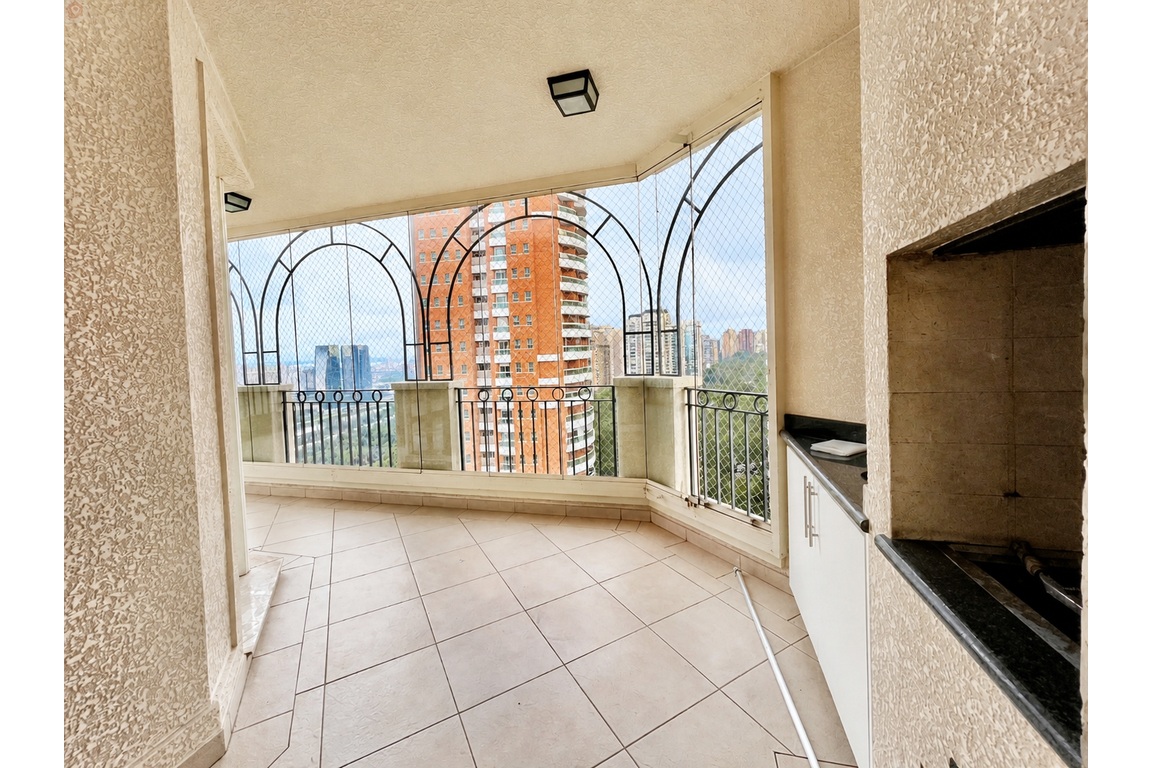 Apartamento de Luxo no Jardim Fonte do Morumbi: 4 Quartos, 4 Suítes, 3 Salas, 5 Banheiros e 4 Vagas de Garagem - 266m² em SP
