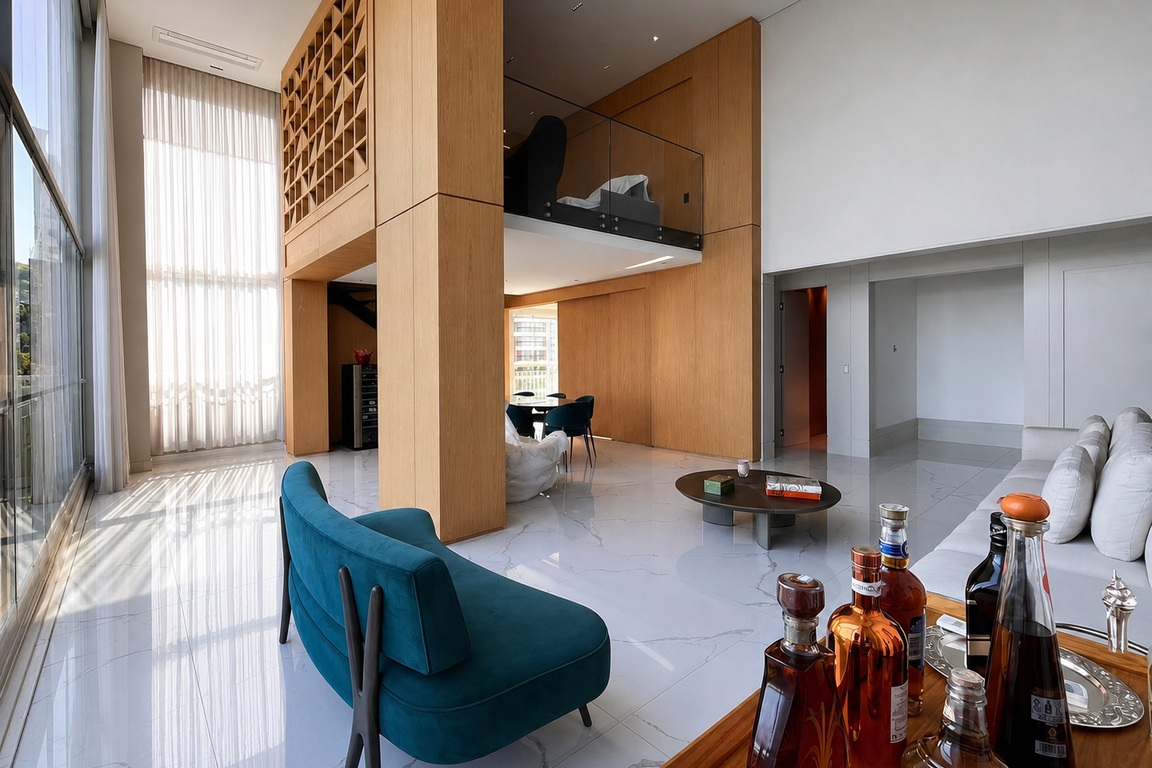 Apartamento com 3 suites Wide Garden