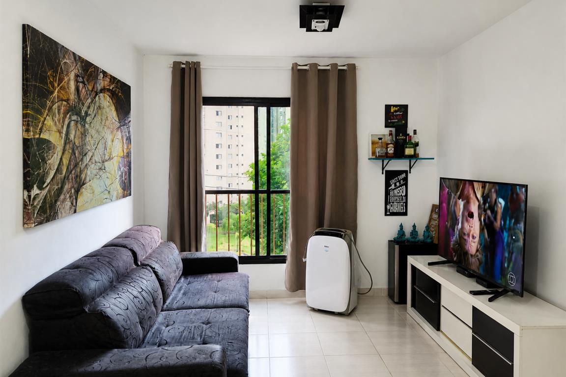 Venda de Apartamento de 2 Quartos na Vila Andrade, São Paulo-SP: 2 Vagas, 1 Banheiro e 56m² de Área