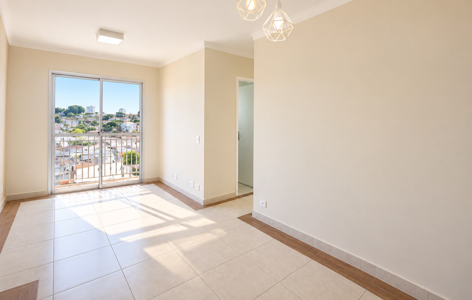 Apartamento com 54m², 2 quartos e sem vagas.