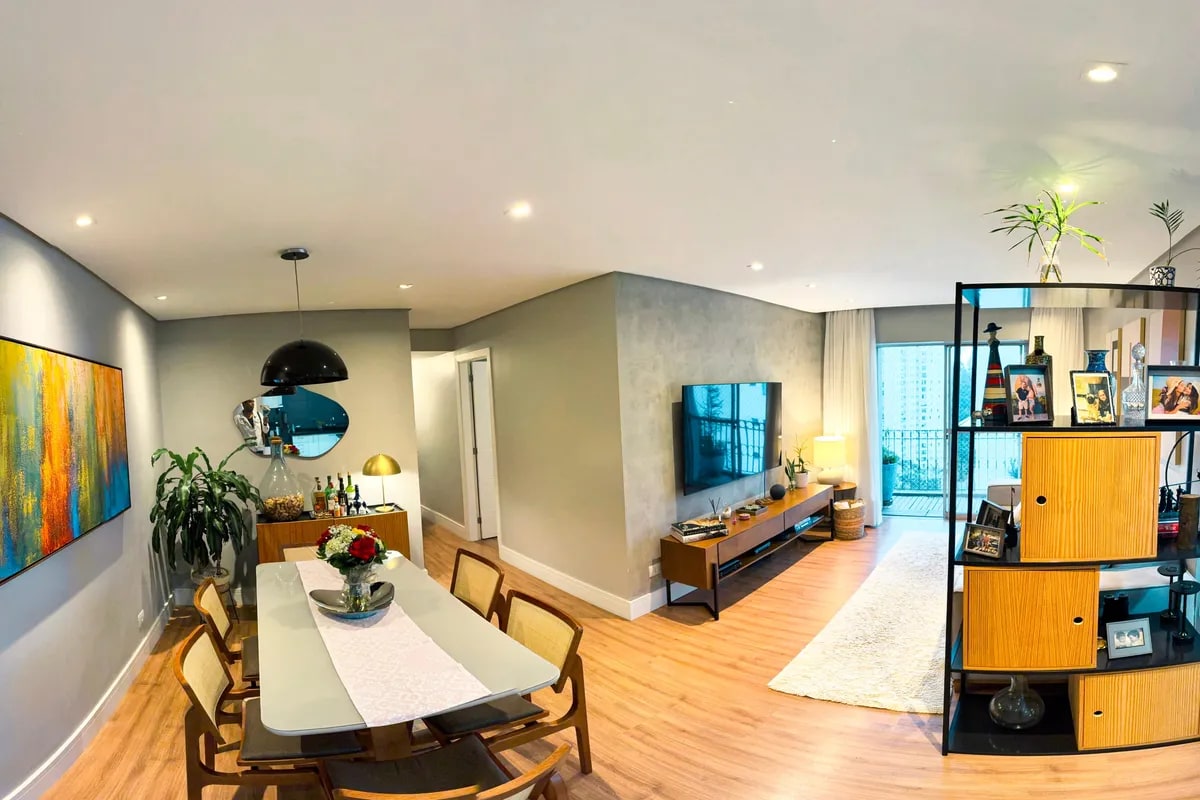 Apartamento Mobiliado com 122m2 e 4 quartos !