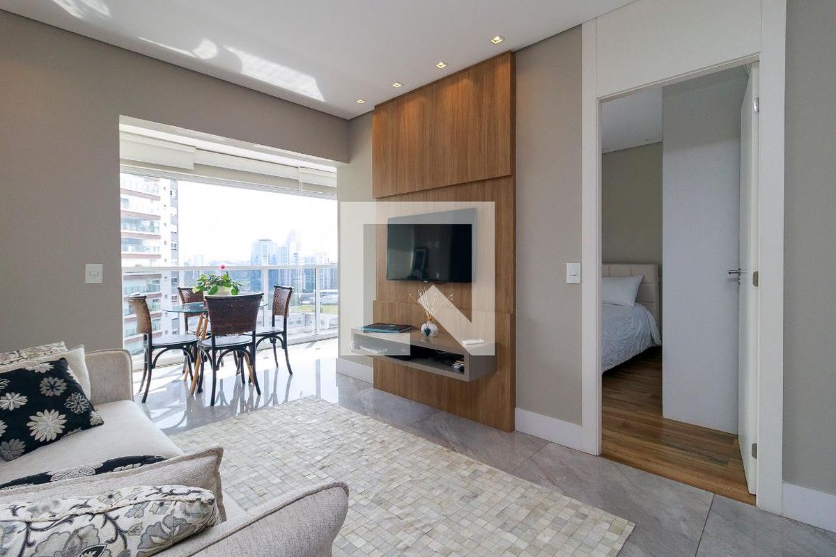 Apartamento à Venda - Brooklin, 1 Quarto,  55 m2