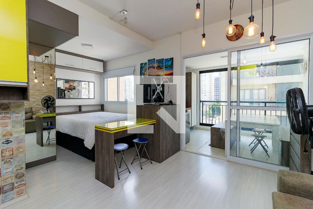 Apartamento à Venda - Brooklin, 1 Quarto,  40 m2