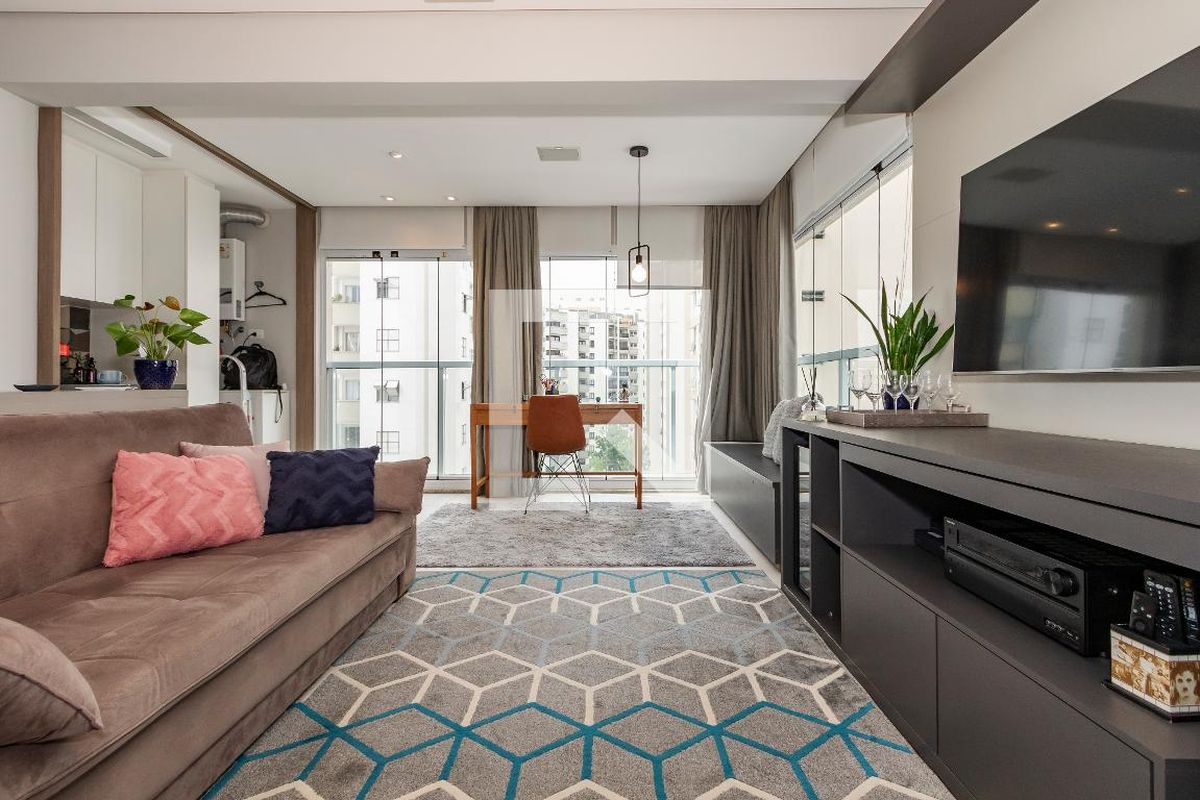 Apartamento à Venda - Brooklin, 1 Quarto,  43 m2