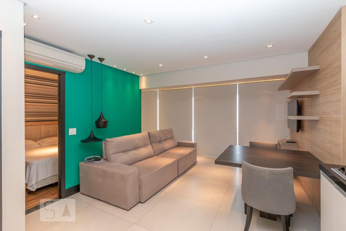 Apartamento à Venda - Brooklin, 1 Quarto,  52 m2