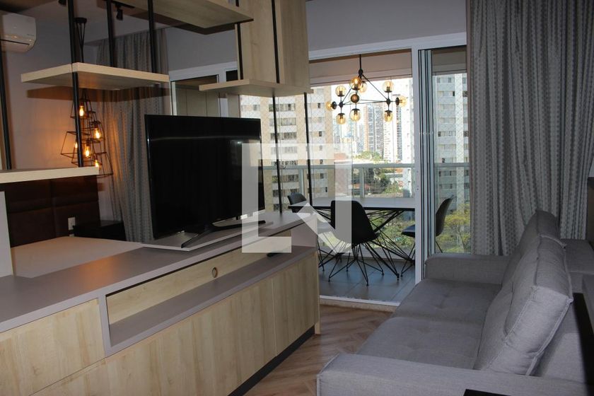 Apartamento à Venda - Brooklin, 1 Quarto,  50 m2