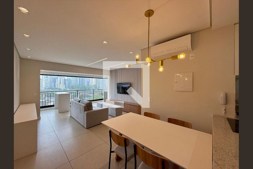 Apartamento à Venda - Brooklin, 1 Quarto,  64 m2