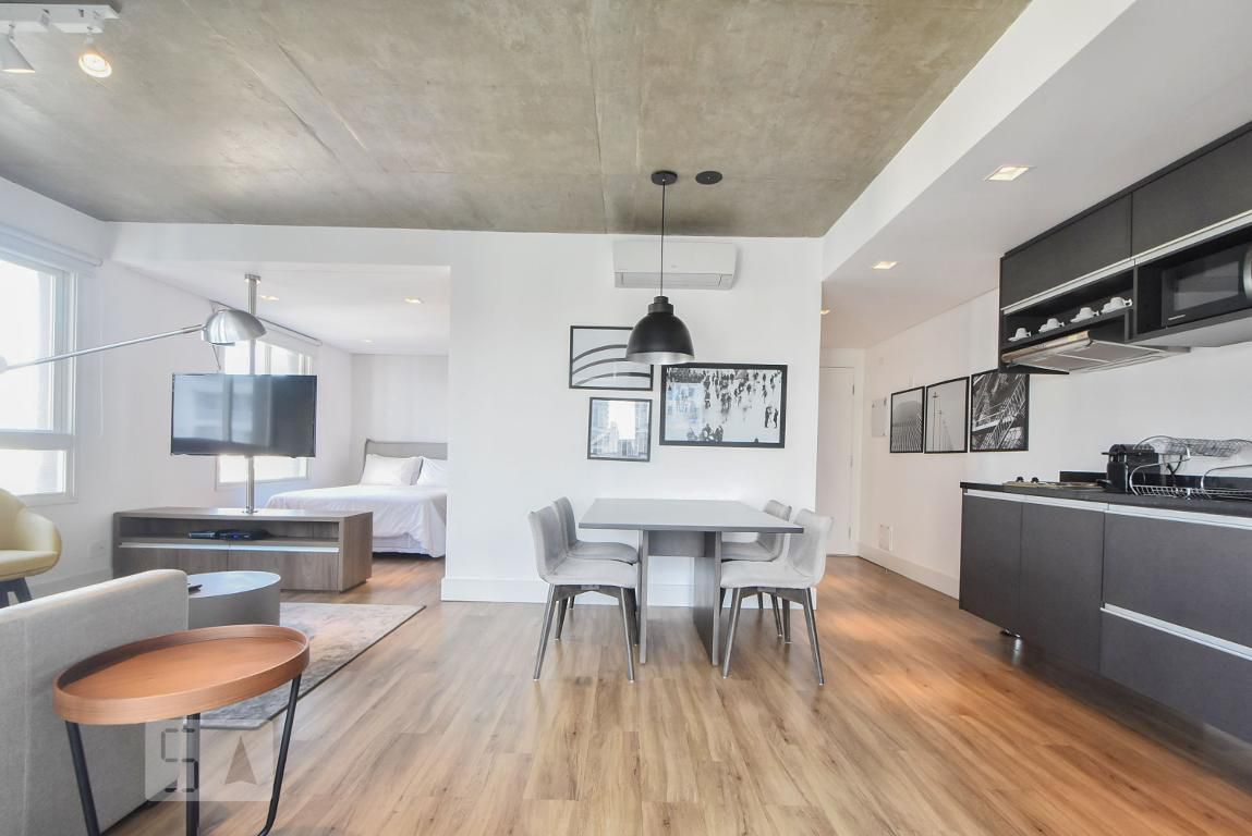 Apartamento à Venda - Brooklin, 1 Quarto,  62 m2