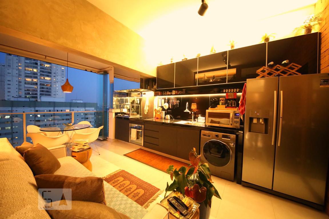 Apartamento à Venda - Brooklin, 1 Quarto,  40 m2