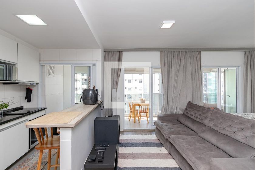 Apartamento à Venda - Brooklin, 1 Quarto,  50 m2