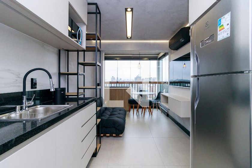 Apartamento à Venda - Brooklin, 1 Quarto,  28 m2