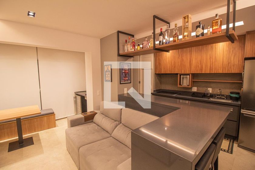 Apartamento à Venda - Brooklin, 1 Quarto,  50 m2