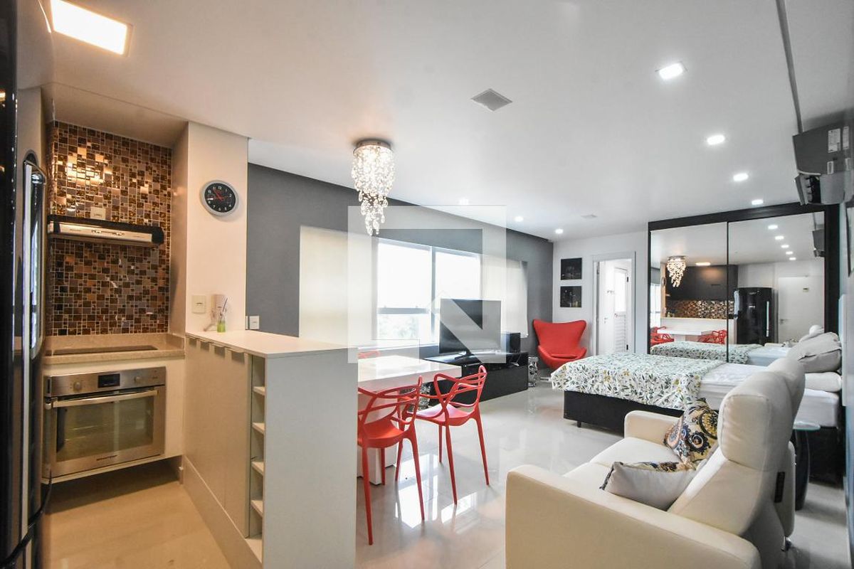 Apartamento à Venda - Brooklin, 1 Quarto,  40 m2