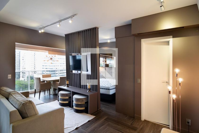 Apartamento à Venda - Brooklin, 1 Quarto,  49 m2